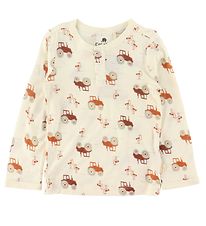 CeLaVi Bluse - Tortoise Shell m. Traktorer