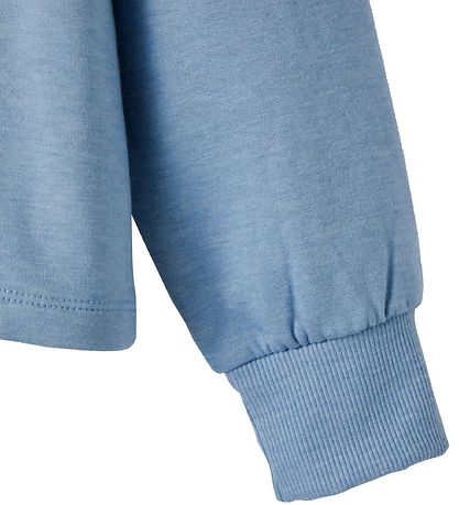 Name It Hættetrøje - NkfTekka - Dusty Blue