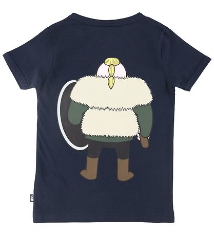 Danefæ T-shirt - Basic - Navy m. Harald