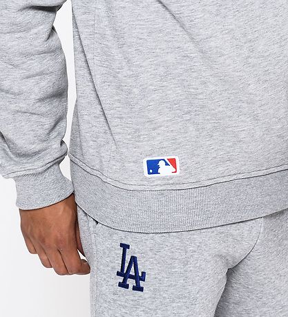 New Era Sweatshirt - Dodgers - Grå