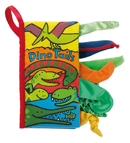 Jellycat Stofbog - Dino Tails - Engelsk