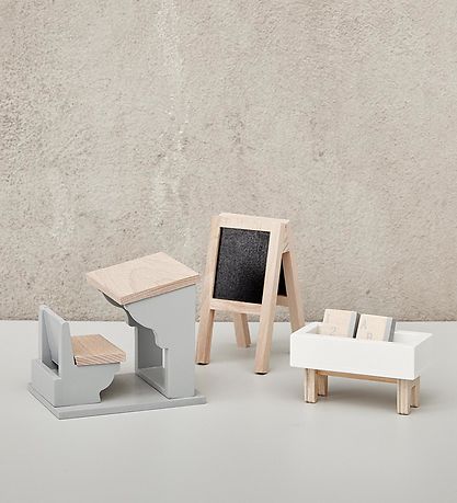 by ASTRUP Møbelsæt - 5 dele - Skolemøbler