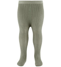 MP Strømpebukser - Rib - Khaki