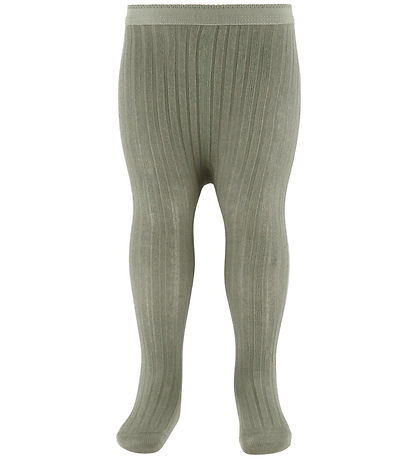 MP Strømpebukser - Rib - Khaki