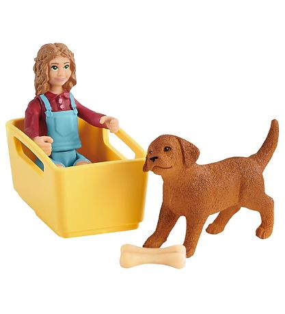 Schleich Farm World - 12 cm - Trækvogn Udflugt 42543
