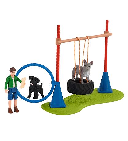 Schleich Farm World - 30x30 cm - Hunde Træning 42536