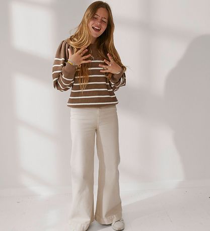 Designers Remix Jeans - Bellis Wide - Ecru