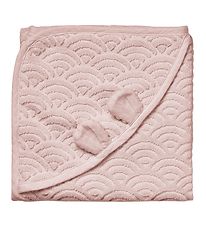 Cam Cam Badeslag - 80x80 cm - Dusty Rose m. Ører