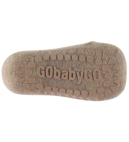 GoBabyGo Skridsikre Strømper - Bambus - Sand