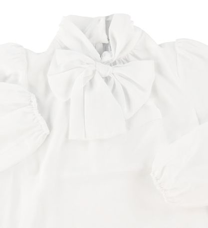 Dolce & Gabbana Bluse - Silke - Hvid
