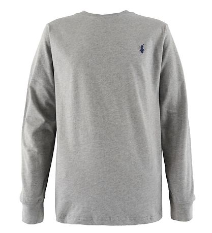 Polo Ralph Lauren Bluse - Core Replen - Gråmeleret
