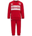 Hummel Sweatsæt - DBU - hmlGejst - Rød m. Logo