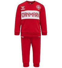 Hummel Sweatset - DBU - hmlGejst - Rot m. Logo