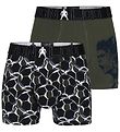 Ronaldo Boxershorts - 2-pak - Sort/Armygrøn