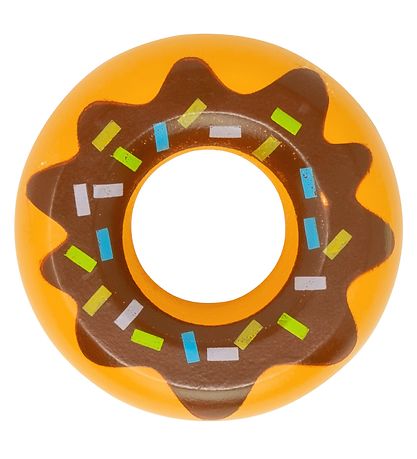 MaMaMeMo Legemad - Træ - Donut m. Brun Glasur