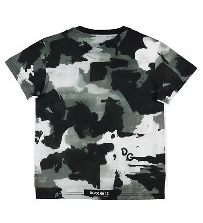 Dolce & Gabbana T-shirt - Hvid/Grå Camouflage