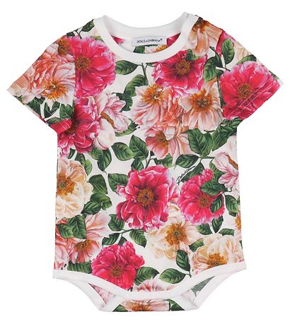 Dolce & Gabbana Gaveæske - Bodyer k/æ - 3 stk. - Hvid/Rosa