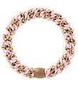Kknekki Hårelastik - Rosa/Beige Glimmer