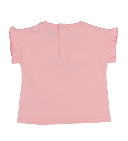 Moschino T-shirt - Lyserød m. Logo