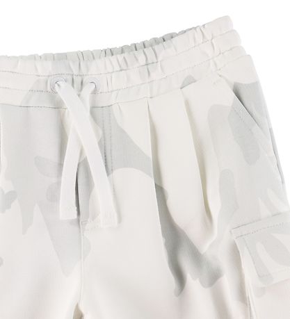 Dolce & Gabbana Sweatshorts - Hvid Camouflage
