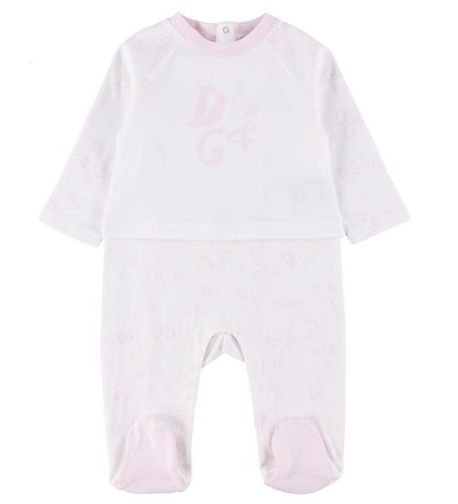 Dolce & Gabbana Gaveæske - Heldragt/Savlesmæk/Hue - Hvid/Rosa