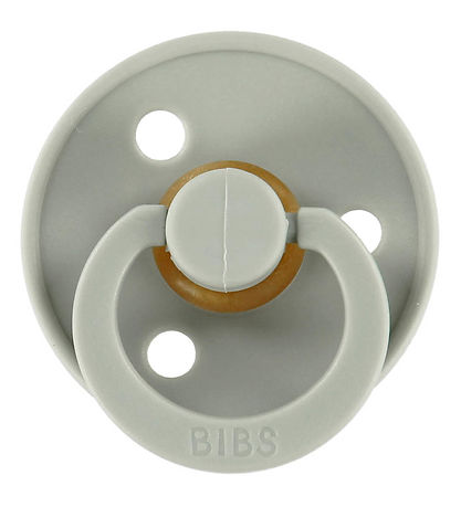 BIBS Colour Schnuller - Gr. 1 - 2er-Pack - Rund - Sage/Cloud