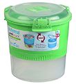 Sistema 도시락통 포함 칼 붙이 - 런치 스택 - 965ml - 녹색