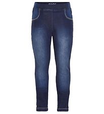 Minymo Jeggings - Stretch Slim Fit - Mørkeblå