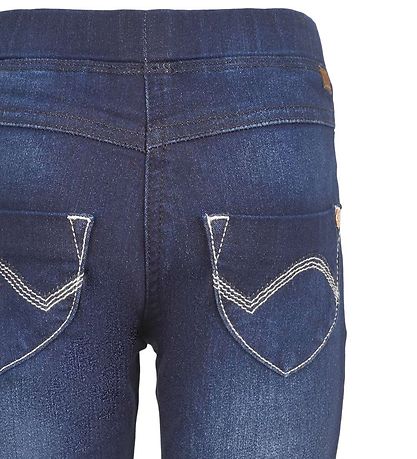 Minymo Jeggings - Stretch Slim Fit - Mørkeblå