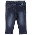 Minymo Bukser - Stretch Slim Fit - Mørkeblå Denim