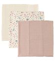 Cam Cam Stofbleer - 3-pak - Mix Pressed Leaves/Dusty Rose/Creme 