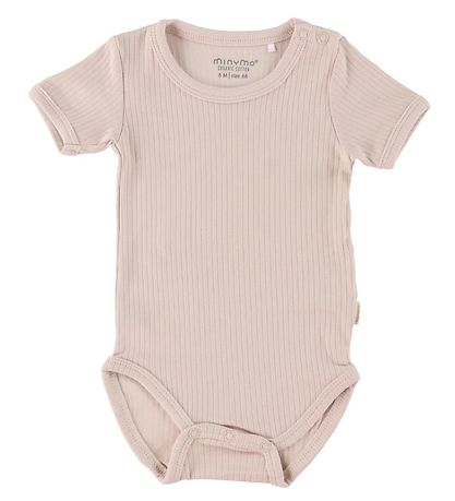 Minymo Bodysuits s/s - 2-Pack - Canyon Rose