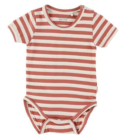 Minymo Bodysuits s/s - 2-Pack - Canyon Rose