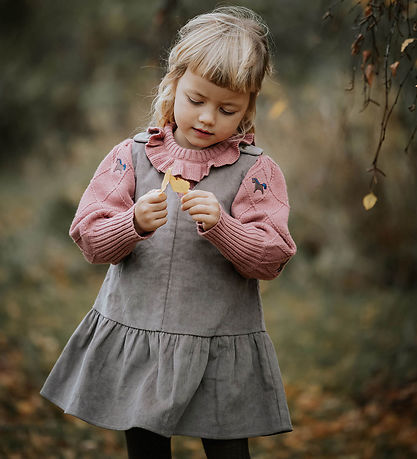 Fliink Bluse - Bomuld/Uld - Strik - Lucie Unircorn - Ash Rose