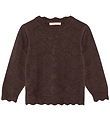 Fliink Bluse - Strik - Emily - Coffee Bean