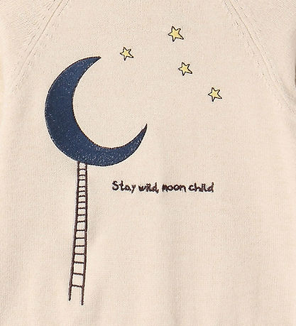 Fliink Bluse - Strik - Benna - Moon - Sandshell