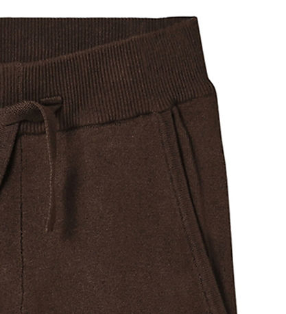 Fliink Trousers - Knitted - Favo - Coffee Bean