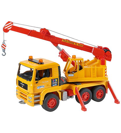 Bruder Arbejdsmaskine - Man TGA Kranbil - Jubilæums Model - 0105