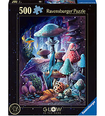 Ravensburger Jigsaw Puzzle - 500 Bricks - Moonlight Mushroom