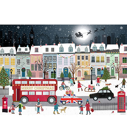 Ravensburger Puslespil - 1000 Brikker - London's Christmas Spiri
