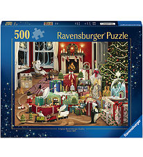 Ravensburger Puslespil - 500 Brikker - Enchanted Christmas