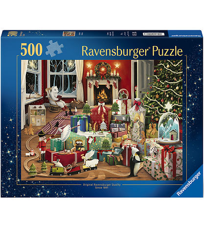 Ravensburger Puslespil - 500 Brikker - Enchanted Christmas