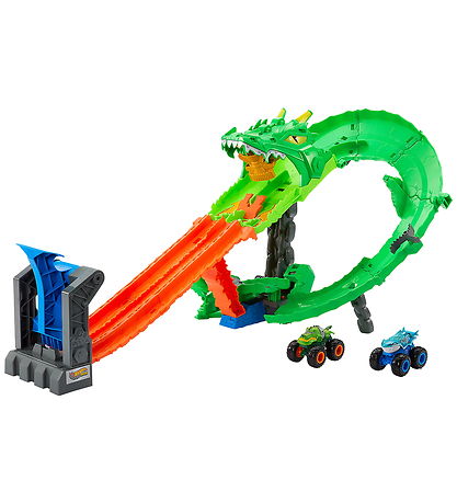Hot Wheels Bilbane - Great Bite vs Rageasaur - Dragon Demolition