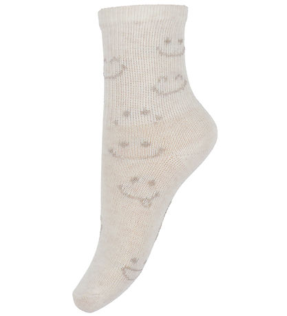 Minymo Strømper - 5-pak - Nos - Light Grey Melange
