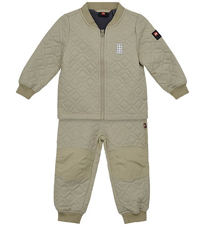 LEGO® Wear Termotøj m. Fleece - Quiltet - LWSaku 612 - Grøn