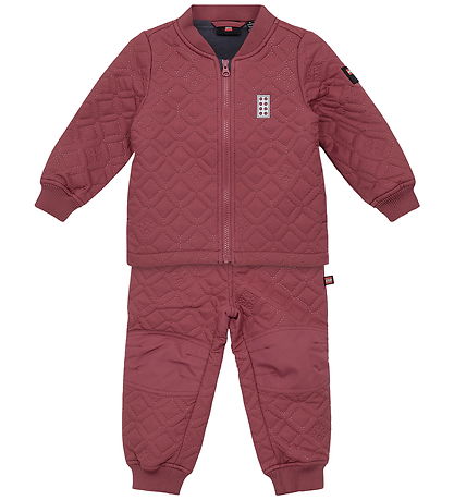 LEGO® Wear Termotøj m. Fleece - Quiltet - LWSaku 612 - Mørk Rosa
