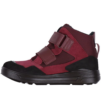 Ecco Vinterstøvler - Urban Snow - BLACK/RED PLUM/DARK RUBY