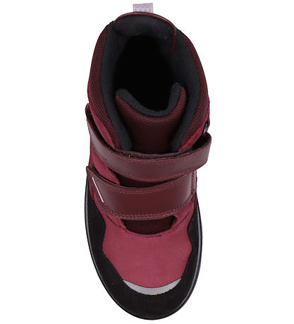 Ecco Vinterstøvler - Urban Snow - BLACK/RED PLUM/DARK RUBY