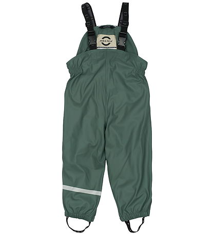 Mikk-Line Regntøj m. Fleece/Seler - PU - 3i1 - Balsam Green