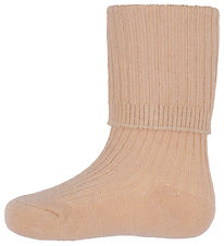 Fanga Fontana Socks - Wool - Rib - Lana - Cameo Rose
